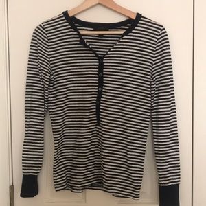 j. crew striped long sleeve
